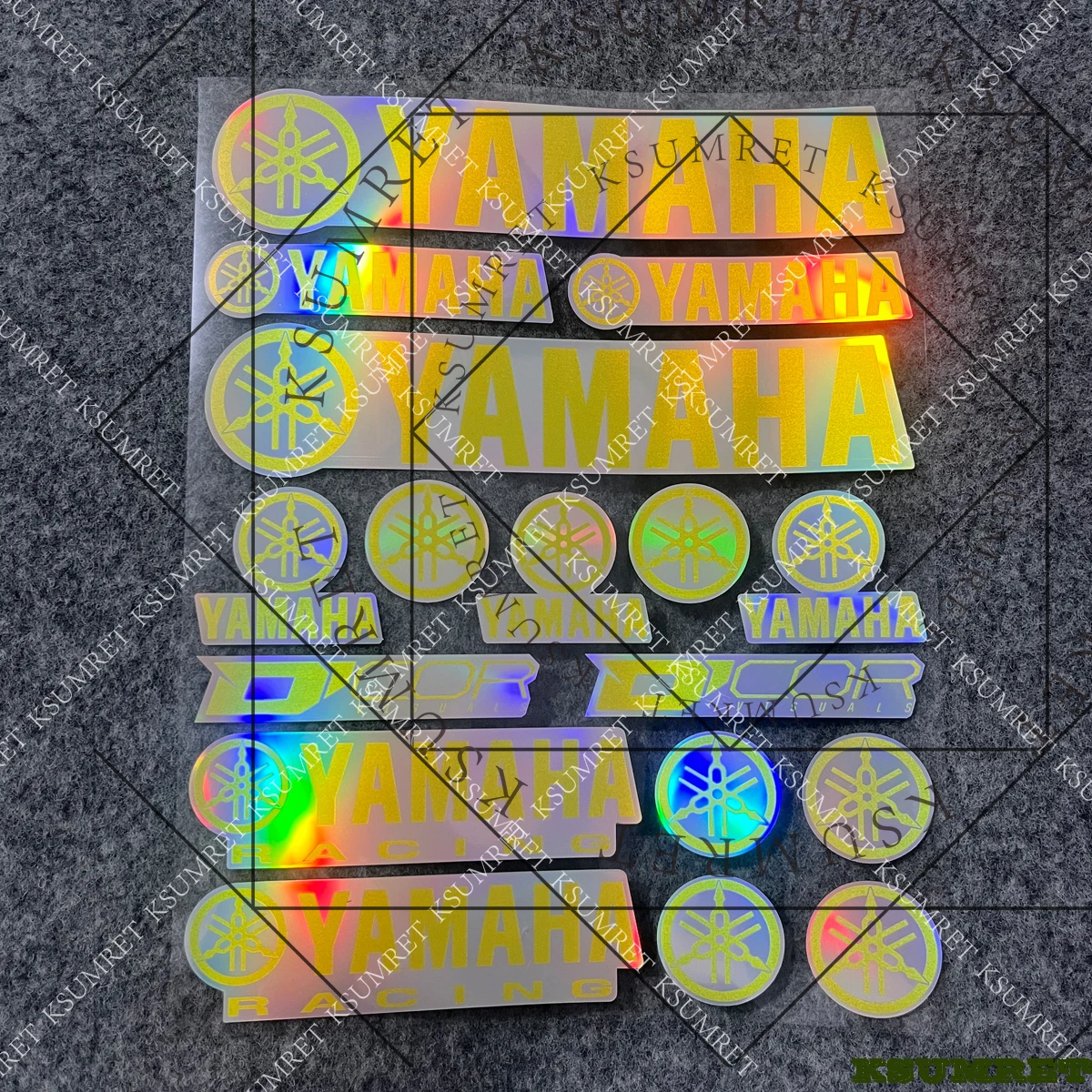 Лазер для мотоцикла Yamaha, наклейка на шлем, логотип, наклейки