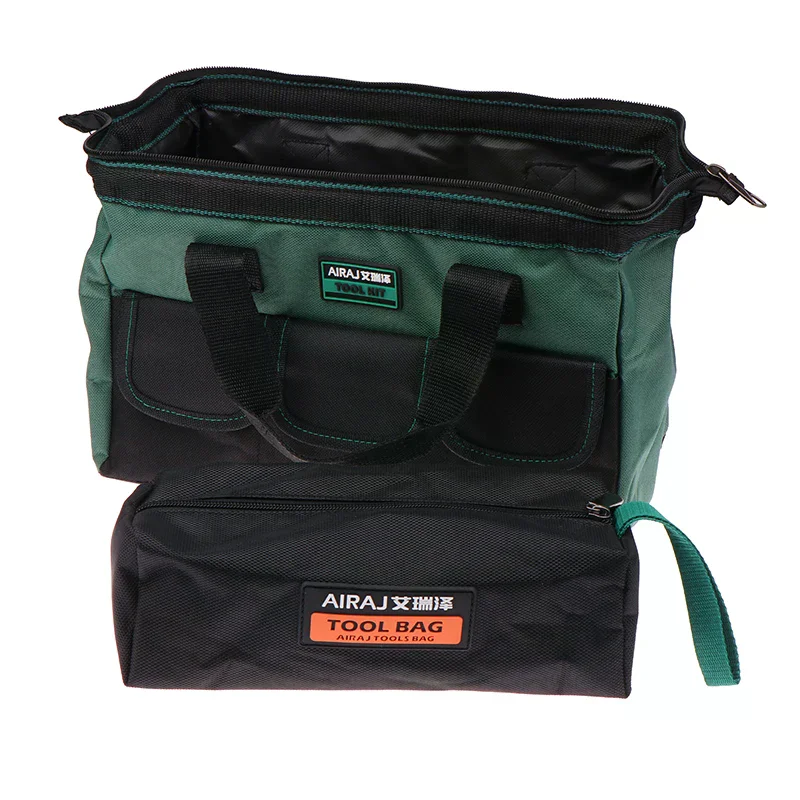 حقيبة أدوات تنظيم الأدوات متعددة الجيوب مع حقيبة أدوات مقاومة للماء بسعة أكبر بنسبة 30% لأدوات الكهربائي #6