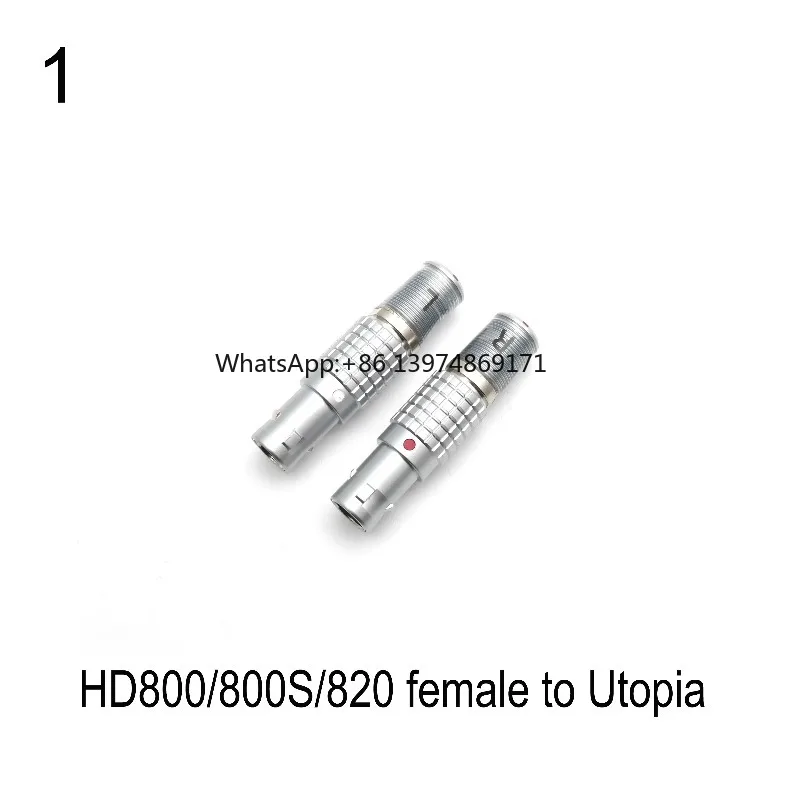 

1 Pair HD800S/820/HD800 MMCX 0.78MM 078 2 Pin Female To Utopia Plug Adapter Connector