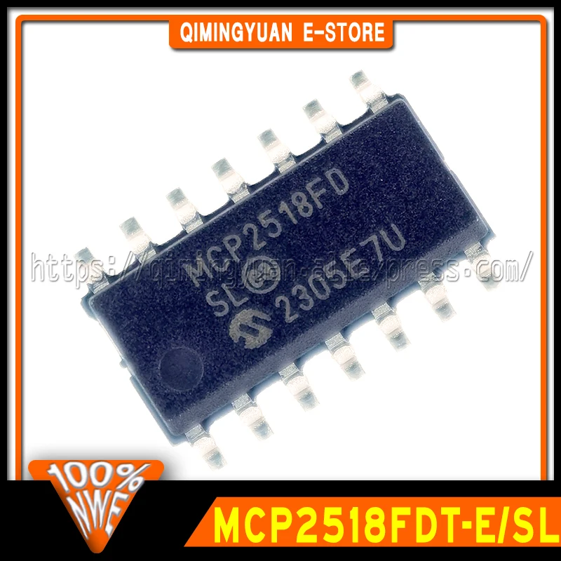 Imagem -02 - Original em Estoque 550 Pcs por Lote Mcp2518fdt-e sl Mcp2518fd Mcp2518 2518 Sop14 100