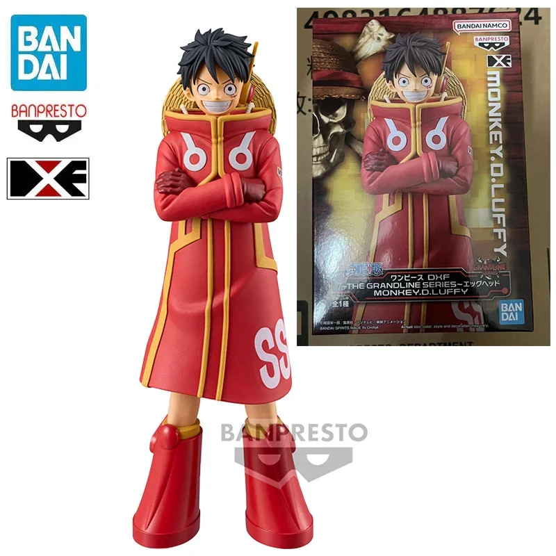 

Фонарь BANPRESTO DXF серии GRANDLINE, цельный EGGHEAD Monkey D. Luffy 16 см ПВХ аниме экшн-фигурки модели игрушки