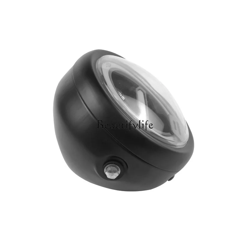 

ld20 Подходит для модификации мотоцикла, 5,75-дюймовые фары, светодиодные дневные ходовые огни, ретро, общий CG125, далеко и ближнего света.