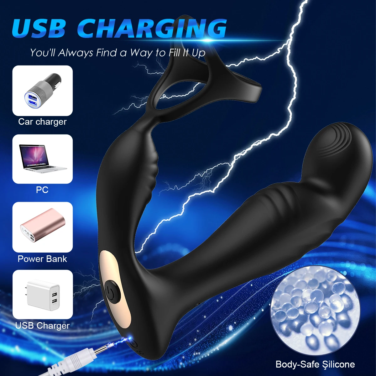 Массажер простаты с управлением через приложение для мужчин, анальный вибратор для геев с кольцом задержки эякуляции, стимулятор, Анальная пробка, мужские секс-игрушки для геев