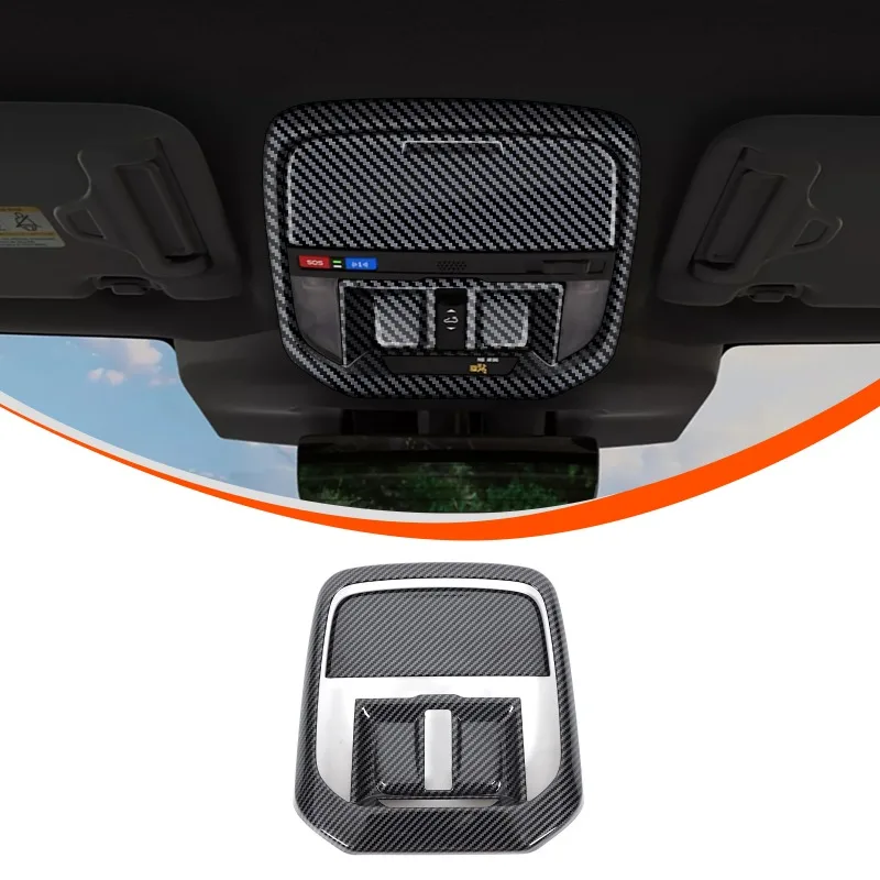 

ABS Carbon Fiber Front reading lamp frame for 2025+ Subaru Forester Front interior dome light cover Car Accessories