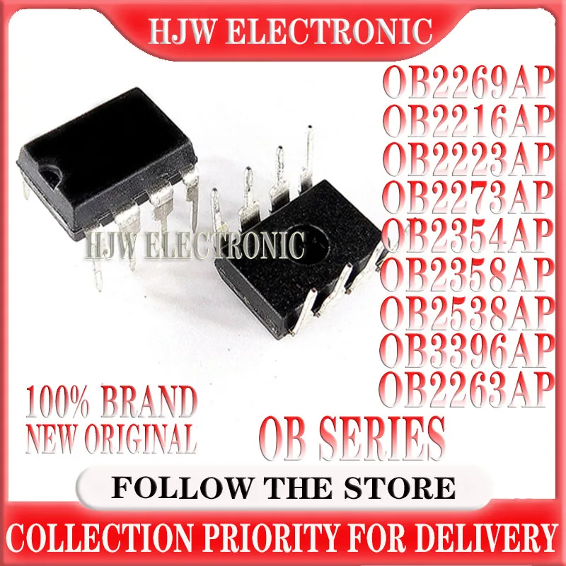 10pcs OB2269AP DIP-8 OB2269 OB2216AP OB2216 OB2223AP OB2263AP OB2263 OB2273AP OB2273 OB2354AP OB2358AP OB2358 OB3396AP OB2538AP