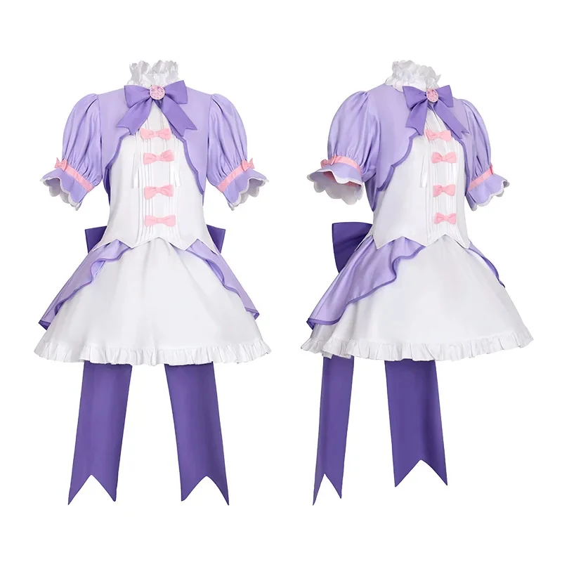 

Euro 7 Cos Blue Archive Uzawa Reisa Magical Girl Cosplay Costume Purple-Pink Cute Angel Lolita Full Set Prop for Women Uzaw 【【【2