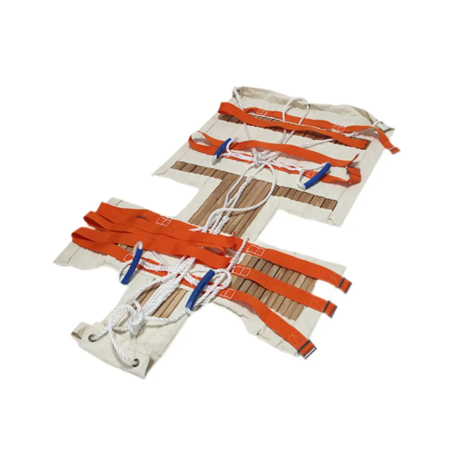 Stretcher for Boats Multiuse Easy to Clean Sturdy Folding Stretcher Emergency Stretcher for Outside Boat Drifting