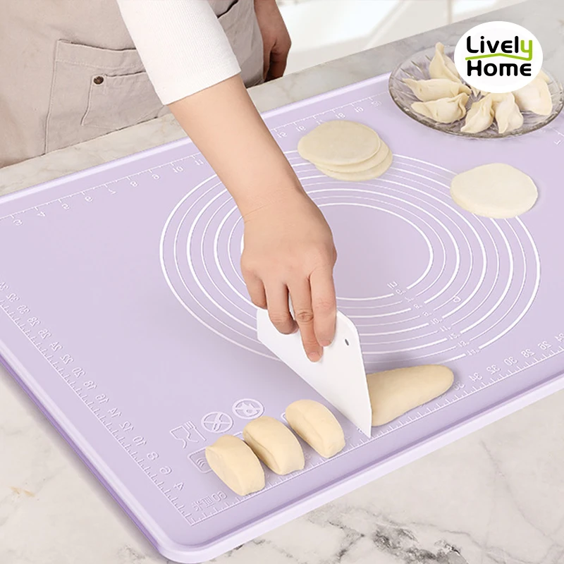 Silicone Kneading Pad Baking Dough Mat, Extra Large, Non-stick, Thick, Food-grade, Kitchen Pastry Board, Oversize, 70x50