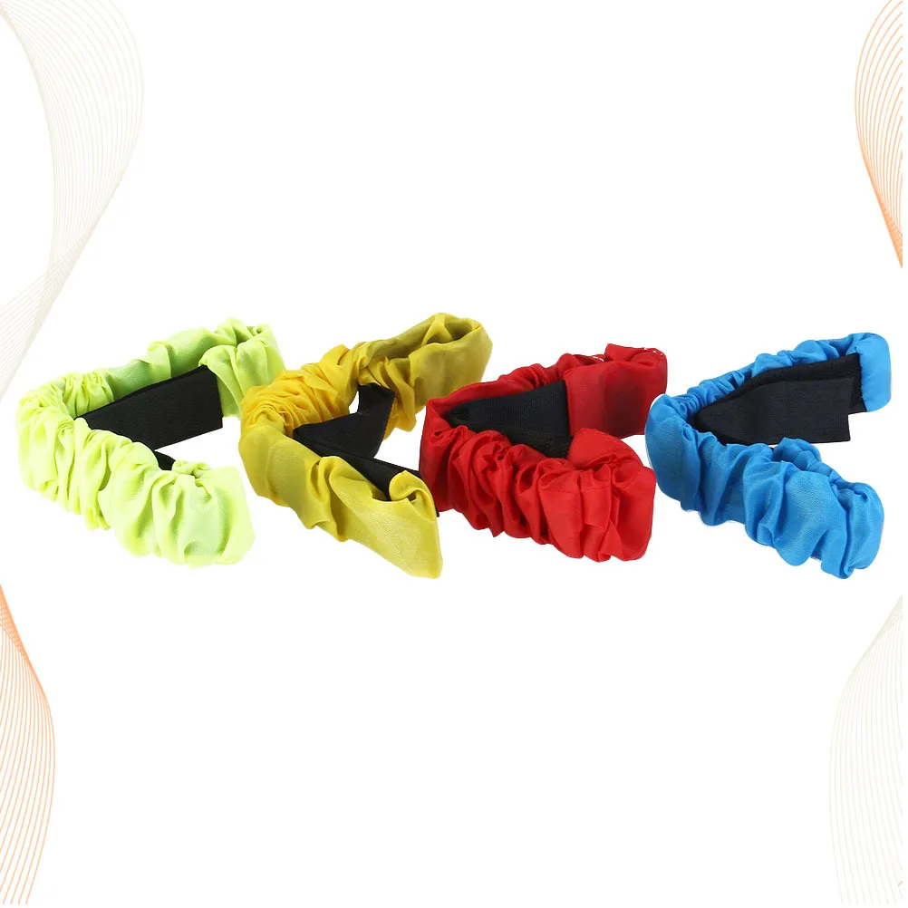 

4Pcs Leg Binding Straps Portable Dirt Resistant Race Bands for Family Party School Events Adjustable Tie Rope Straps Outdoor