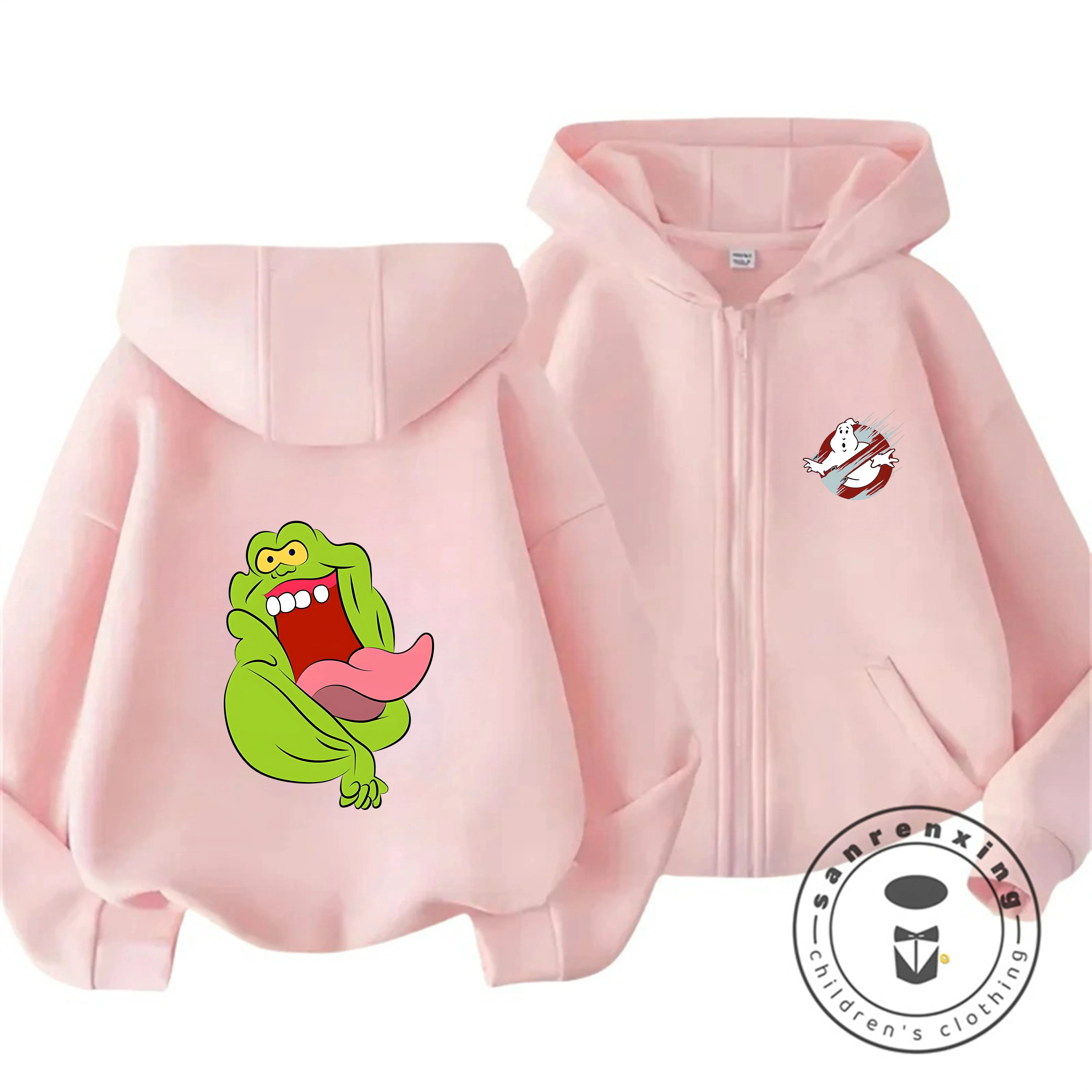 

Fashion Ghostbusters Zipper Hoodie Fall Kids Disney Clothing Girls Clothing Baby Boys Casual Hoodie Clothing