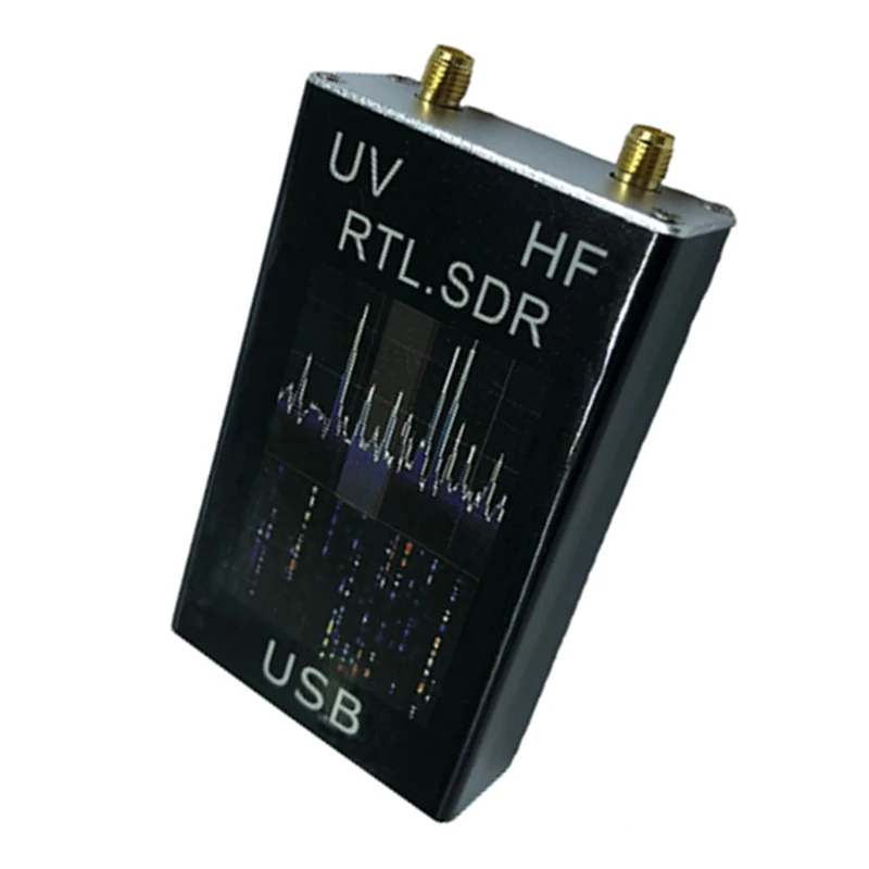 Ham Radio Receiver 100Khz-1.7Ghz Full Band UV HF RTL-SDR USB Tuner RTLSDR USB Dongle With RTL2832U R820T2 RTL SDR