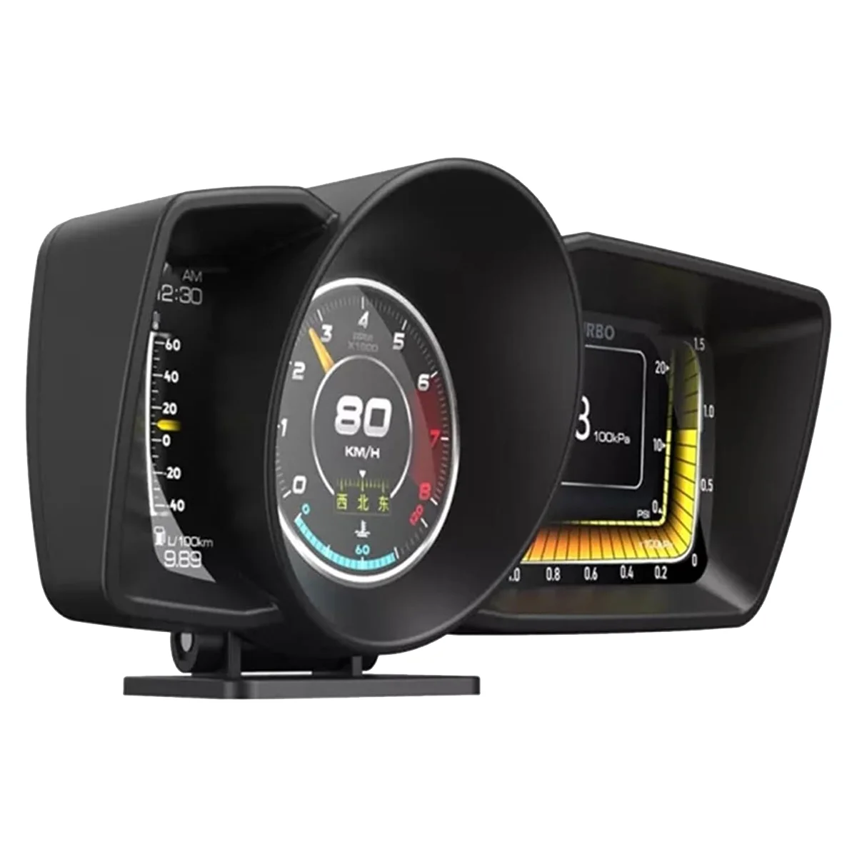 

AP-7 HUD Head-Up Display OBD GPS Dual System