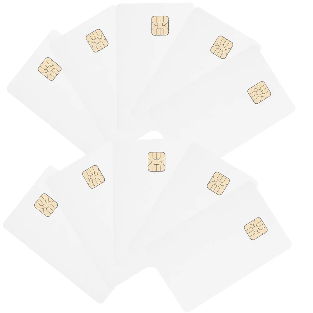 

20pcs White IC Cards 16K Memory PVC Blank Cards for Access Control Systems High Speed Data Transfer