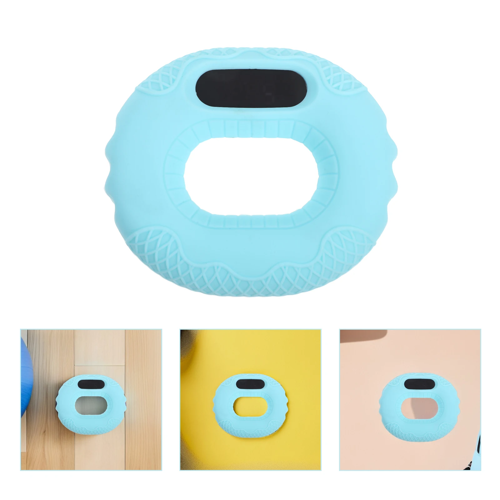 

Grip Meter Page Turner Basketball Hand Tester Sky-blue Forearm Strength Trainer