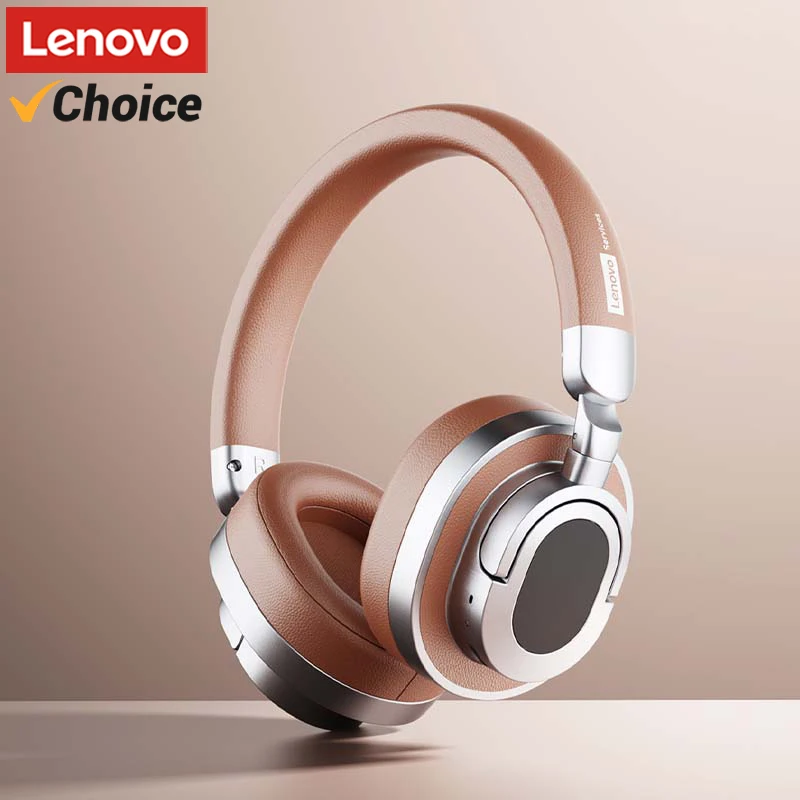 Lenovo LE602 Bluetooth 6.0 Over-Ear-Headsets HiFi-Stereo-Sound Modische Musik-Kopfhörer ENC HD-Anruf Drahtlose kabelgebundene Kopfhörer