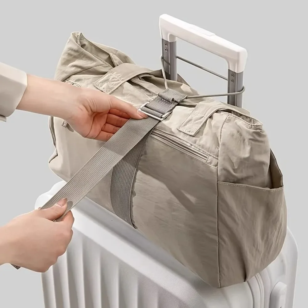 2-in-1 Elastischer Verstellbarer Gepäckgurt, Reisegepäck-Bungee-Gurt mit Schnellverschluss und Schloss, Geeignet für Rucksäcke – Detail 2