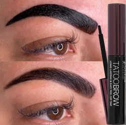 Natural Tearing Eyebrow Gel Liquid Makeup Long Lasting Waterproof Easy To Wear Peel-off Eyebrow Tattoo Tint Eyebrows Enhancers