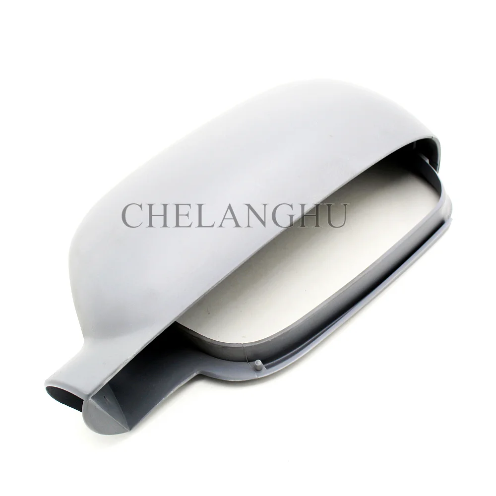 Outside Rearview Mirror Cover Shell For VW Touareg 2002 2003 2004 2005 2006 Rear View Mirror Housing Frame Cap Primed