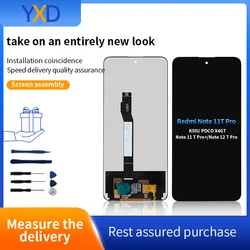 6.6inch Redmi Note 11 T Pro/Redmi K50i/ POCO X4GT/Note 11 T Pro+/Note 12 T Pro LCD Display Touch Screen Digitizer Assembly