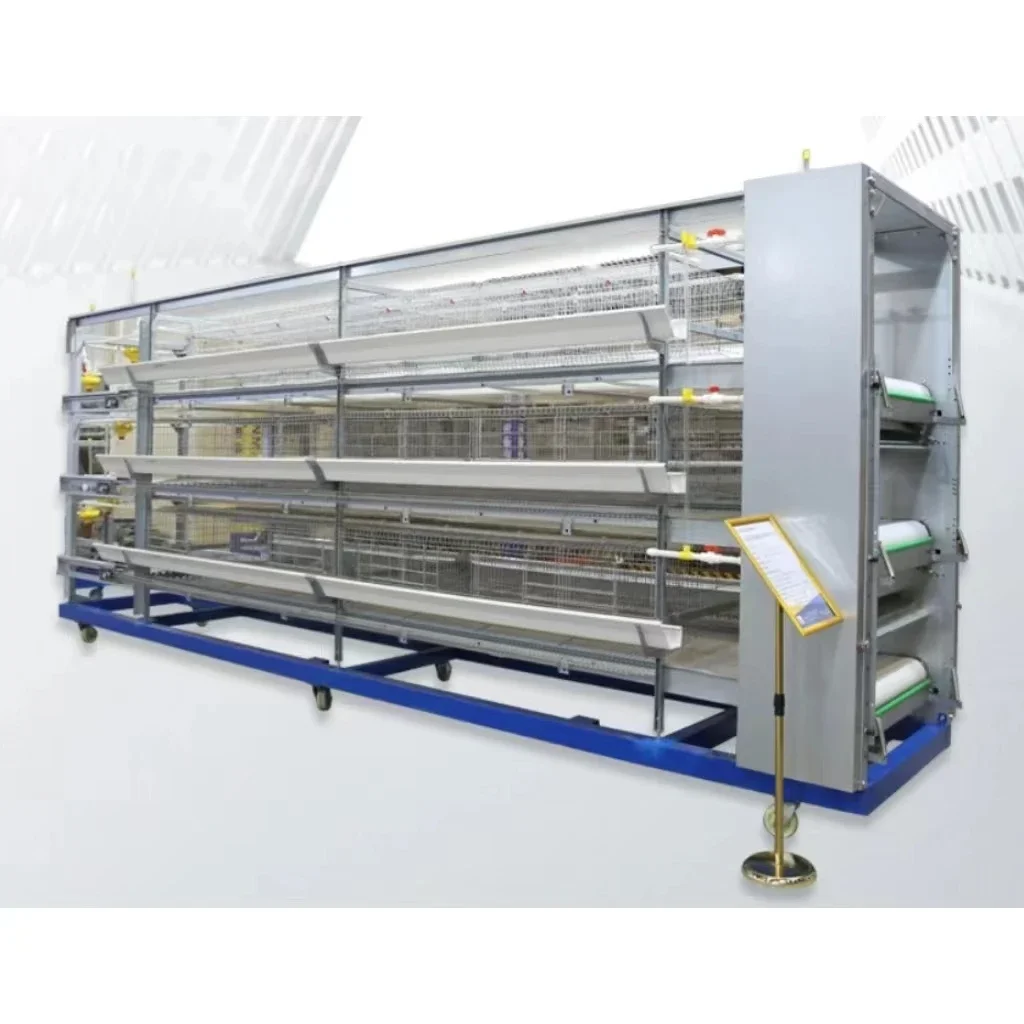 Broiler Cage Broiler Poultry Farming Equipment H Type Automatic System Battery Broiler Chicken Cage