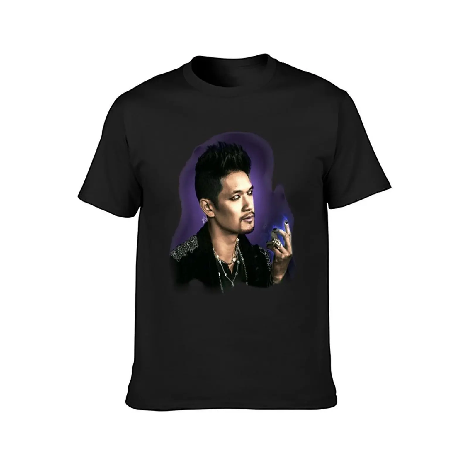 Shadowhunters - Magnus Bane -recoloring T-Shirt cute tops quick-drying mens clothes