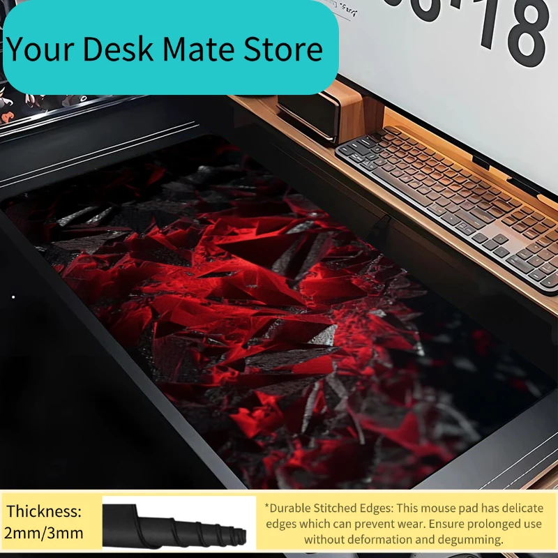 

2026 Year of the Horse Mouse Pad 0.18 3 Non-Slip Rubber Base Washable Cloth for Gaming Office