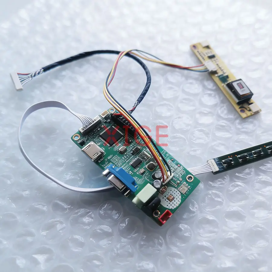 Для M150X5 G150X1 HT150X02 MT150XN03 ЖК-экран 58C плата контроллера привода DIY Kit 2-CCFL VGA + HDMI 1024x768 1024*768 20-контактный LVDS