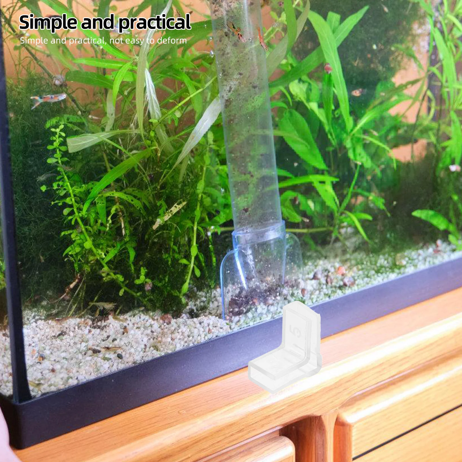 

10pcs Corner Guards For Baby Proofing Clear Furniture Edge Protectors Aquarium Safety Bumpers L-Shaped Transparent Sturdy Table