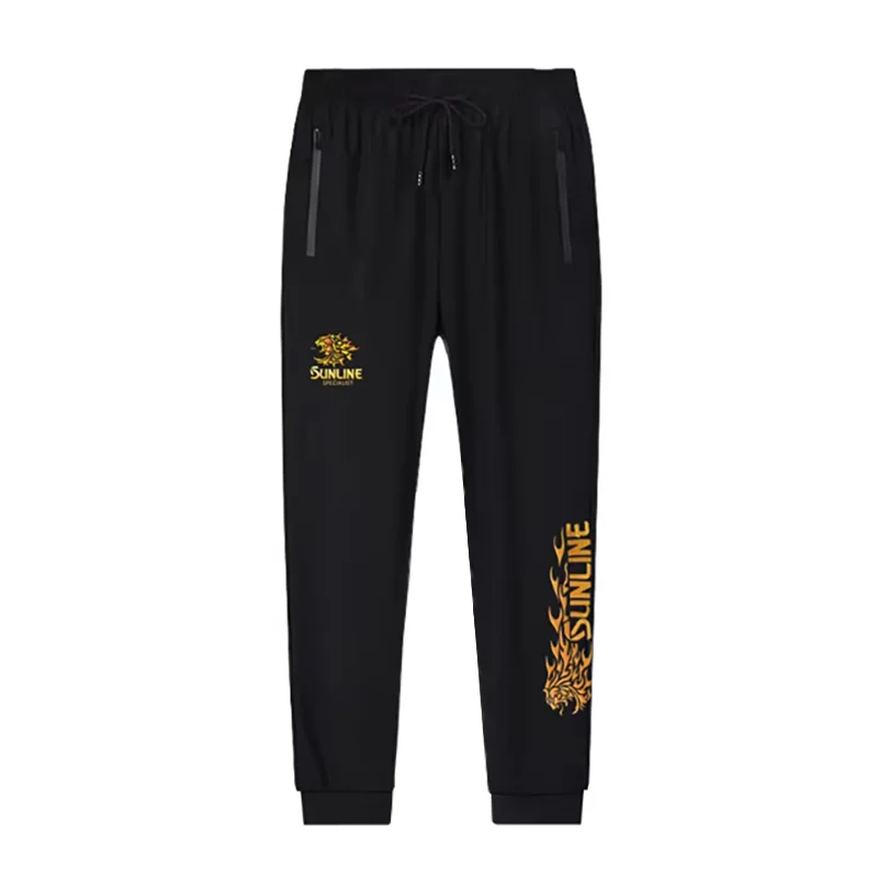 New SUNLINE Fishing Pants Man Summer Ultra-thin Ice silk Breathable Quick-Drying Fishing Trousers Outdoor Sports Fishing Pants