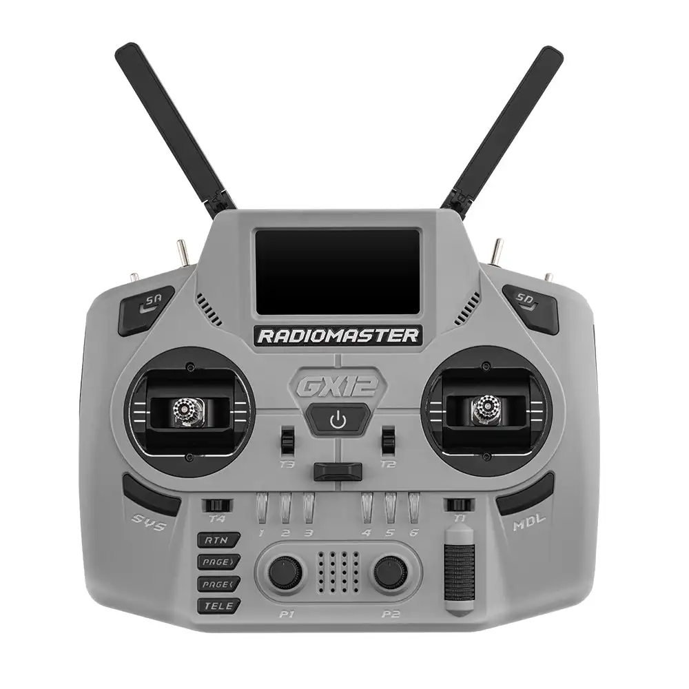 Radiomaster GX12 Crush 2.4G Dual 1W Gemini Xrossband ELRS Radio Transmitter Controller - Mode2 / Left-hand Throttle
