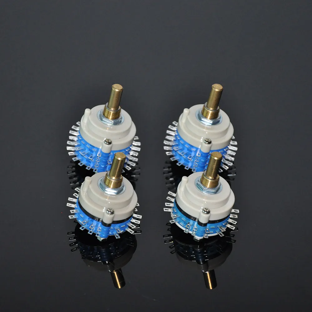 2 × 6 gears, 12 gears, 23 gears, 24 gears, sealed rotary band switch Kxm-2 gear audio switch