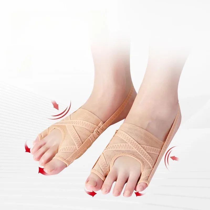 1/2 قطعة قابل للتعديل أروح الورم مصحح الإبهام مستقيم فاصل أصابع القدم تقويم العظام قدم العظام الضابط أدوات العناية بالقدم #4