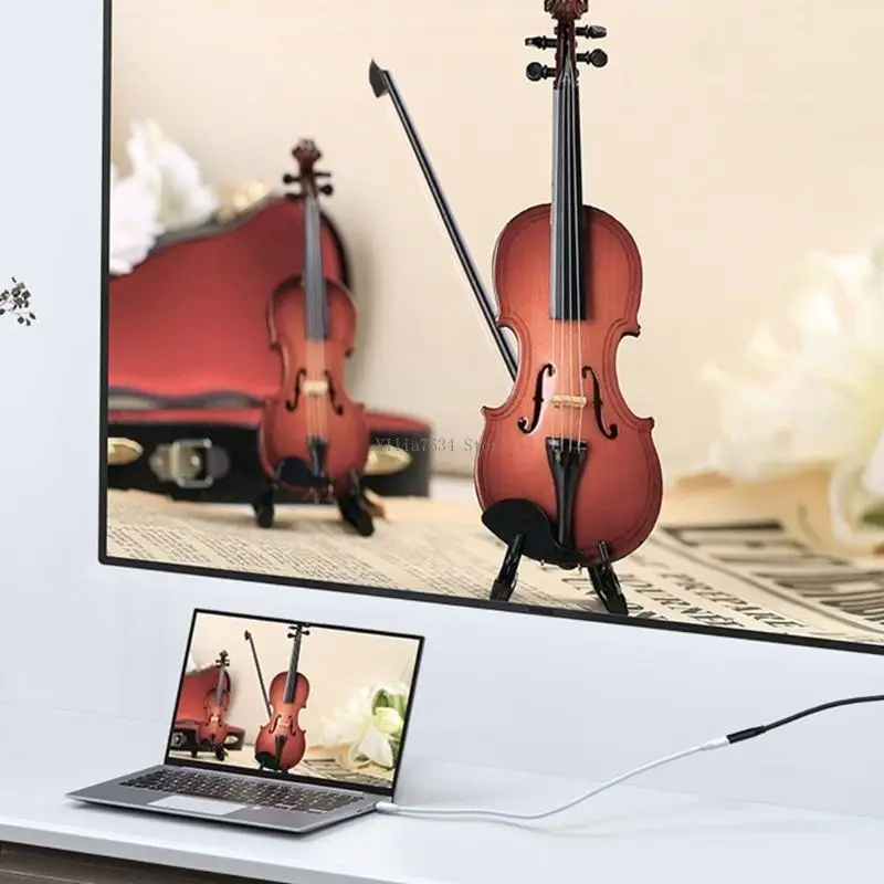 كابل تمديد USB C متين لنقل البيانات بسرعة 20 جيجابت في الثانية وإخراج فيديو بدقة 4K متوافق مع الأجهزة المختلفة