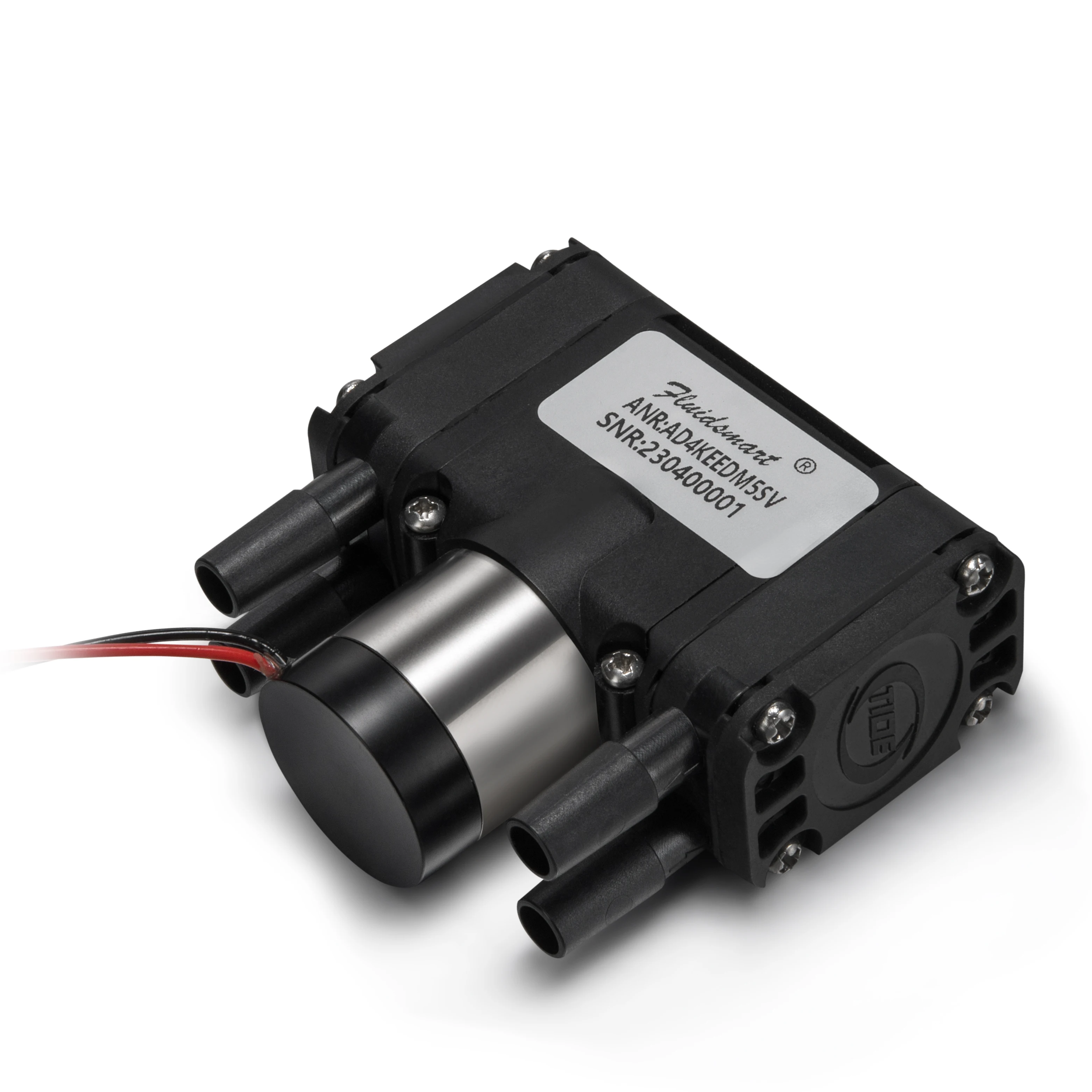 Low Noise Silent Steady Flow 6LPM Oil-Free Micro Diaphragm Vacuum Pump Micro Gas Sample Pump