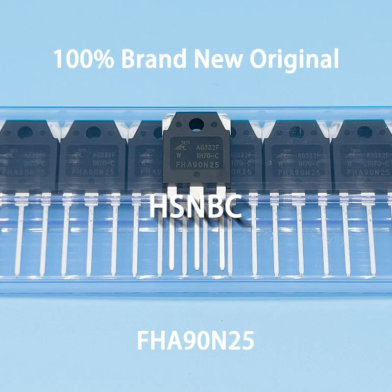 10Pcs/Lot FHA90N25 90N25 FHA90N25W TO-3P 250V 90A MOSFET N-channel Power Transistor 100% New Original