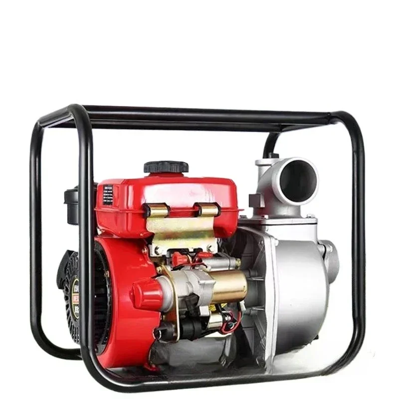

Diesel engine water pump Agricultural electric start Small household diesel engine water pump integrated