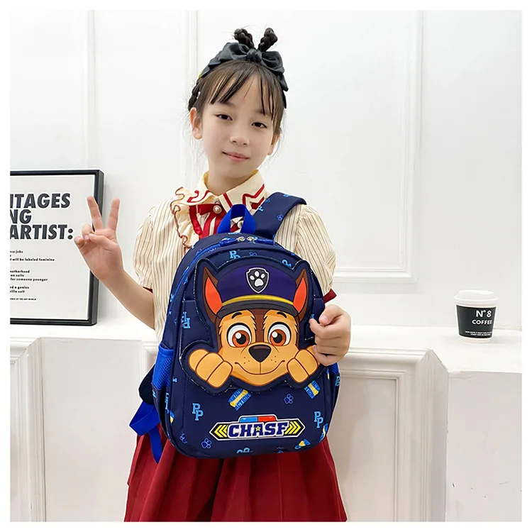 

PAW PATROL New Children'S Backpack Kindergarten Boys And Girls Cartoon Anime Small Backpack 2-5 Year Old Backpack