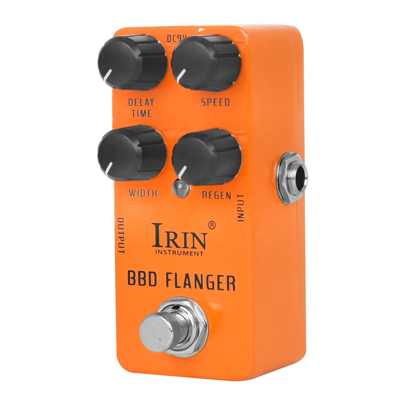 IRIN RS-08 Électrique JEEffprotected Bbd Flanger Effprotected Pedal, True Bypass, Mini Single JEPedal JEAccessrespiration & Parts