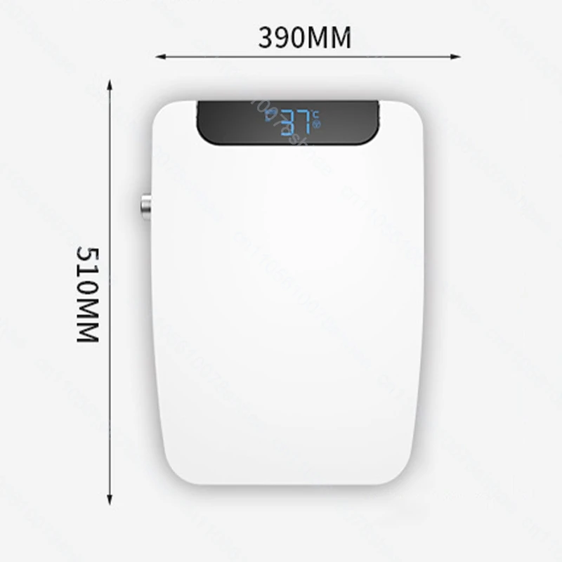 Smart Bidet Toilet Seat Heated Instant Heating Water Air Dryer Toilet Cover Lid Self Cleaning Nozzle Night Light for Bathroom
