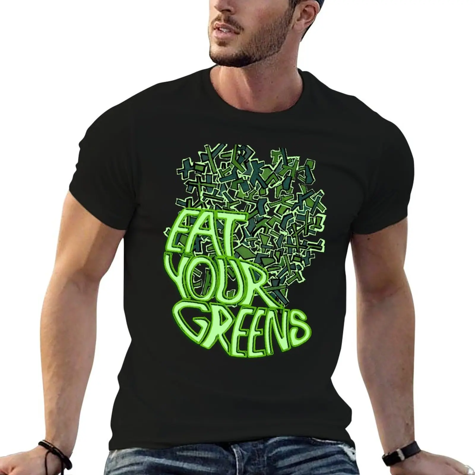 

Deconstructed SALAD T-Shirt essential t shirt tops tees quick drying workout shirts for men