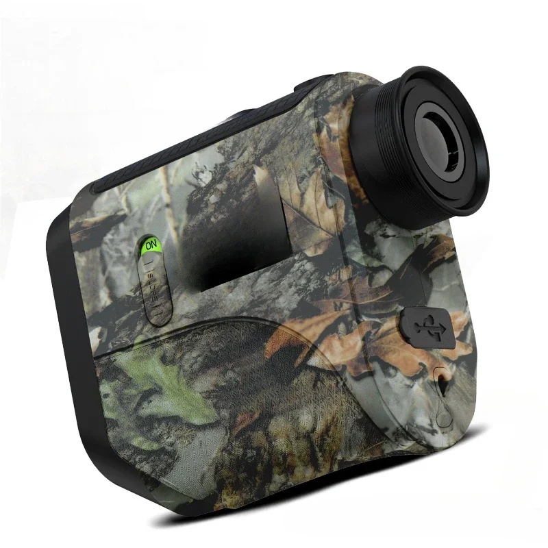 Outdoor Camouflage Telescope Laser Rangefinder Altimetry Velocity Angle Measurement Belt Magnetic Attraction