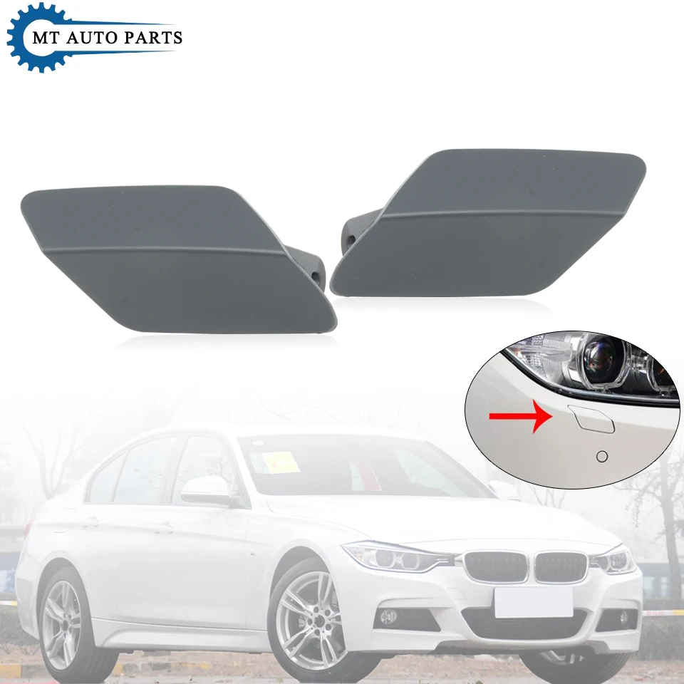 

MTAP Unpainted Headlamp Headlight Washer Nozzle Cover Cap For BMW 3 F30 F31 F35 320 323 325 328 330 335 M Aerodynamics Package