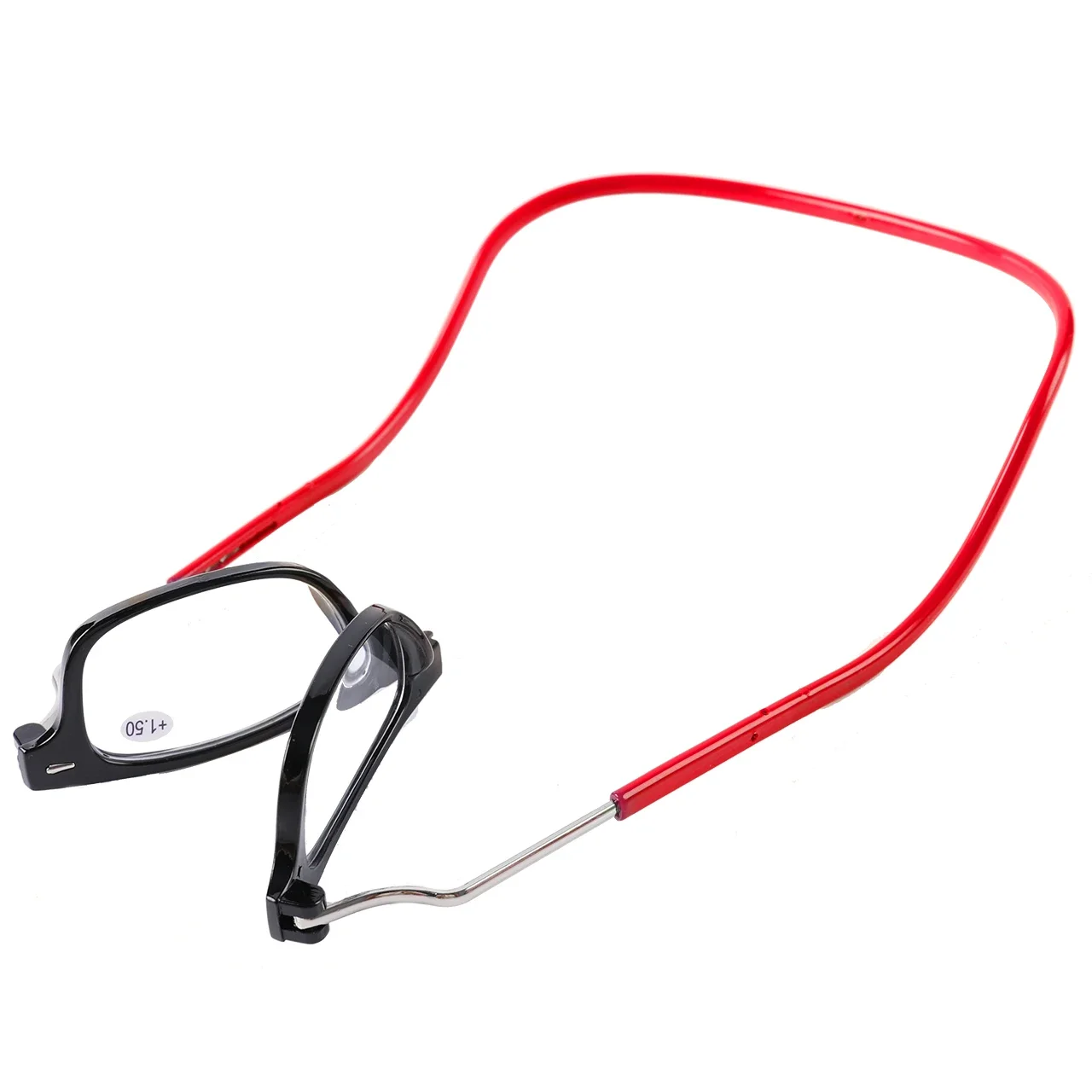 Tragbare faltbare Lesebrille, hochauflösendes Kunstharz, modische Presbyopie-Brille – Detail 11