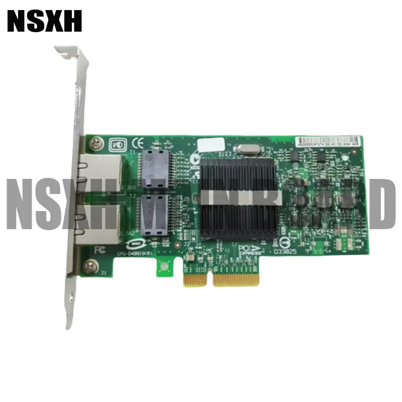 

For Original 82571GB Chip PCI-E Dual Port Gigabit Server NIC EXPI 9402PT 39Y6127 39Y6128 46K6601