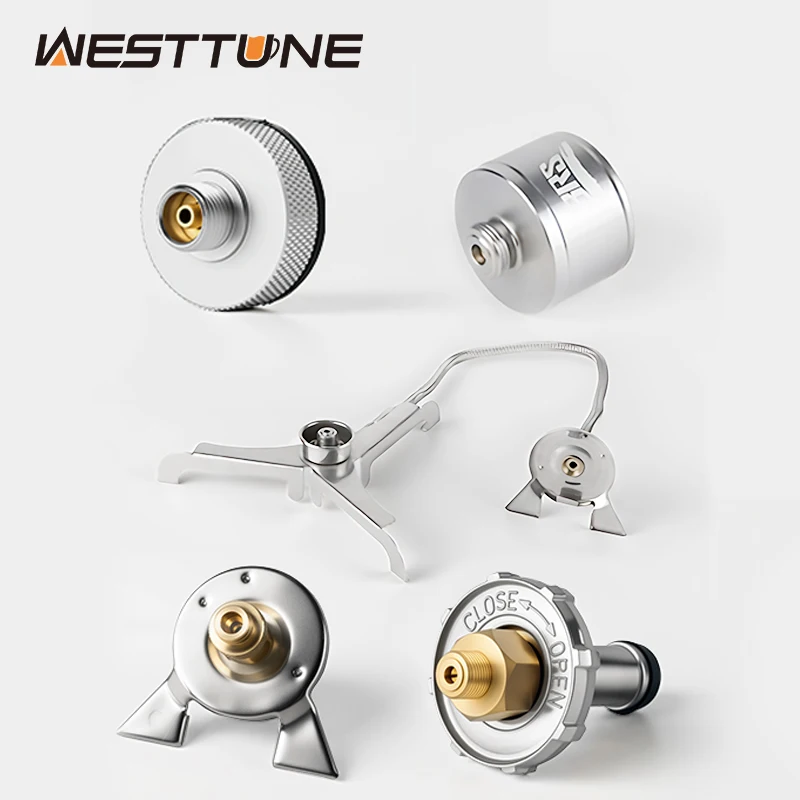 WESTTUNE Outdoor Stove Adaptor Propane Gas Tank Connector LP