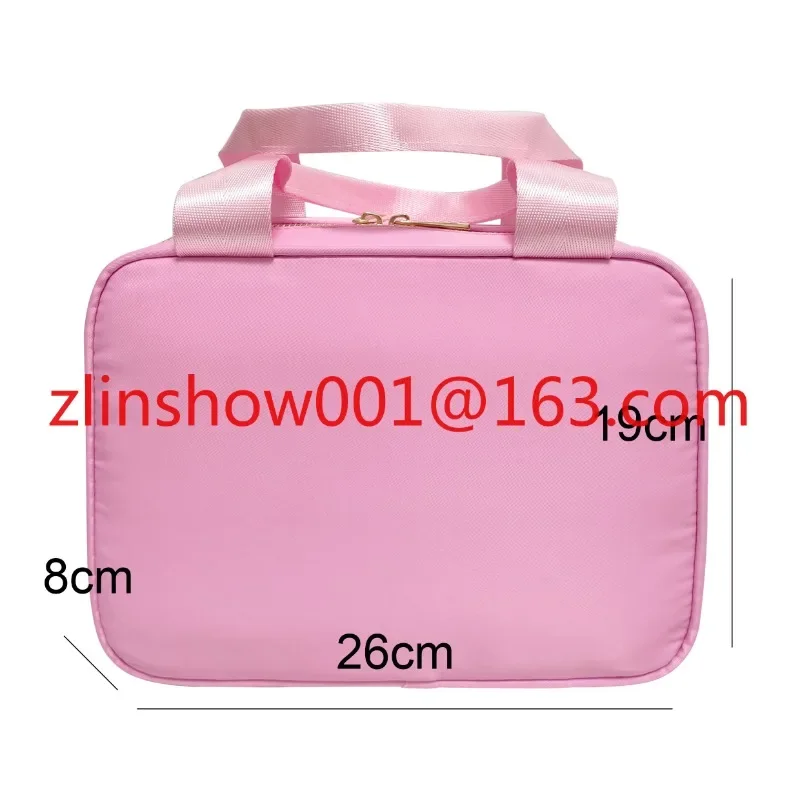 Candy Color Nylon Lunch Tote bag for School Thermal insulated Cooler bag Outdoor Picnic Lunch Bag for Kids Lunch Box