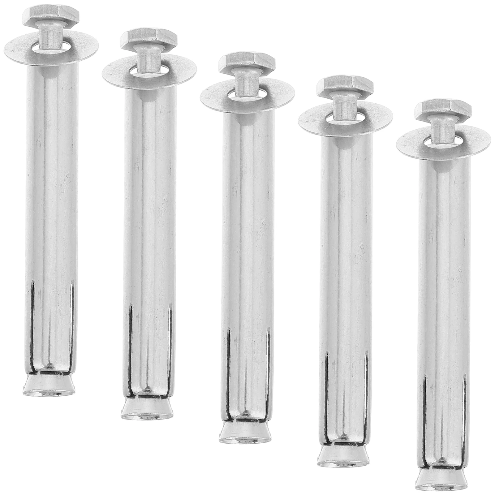 

5pcs Heavy Duty Expansion Bolts For Concrete And Masonry With Nut Sleeve Anchors Speed ​​Bump Screws For Diy Projects I