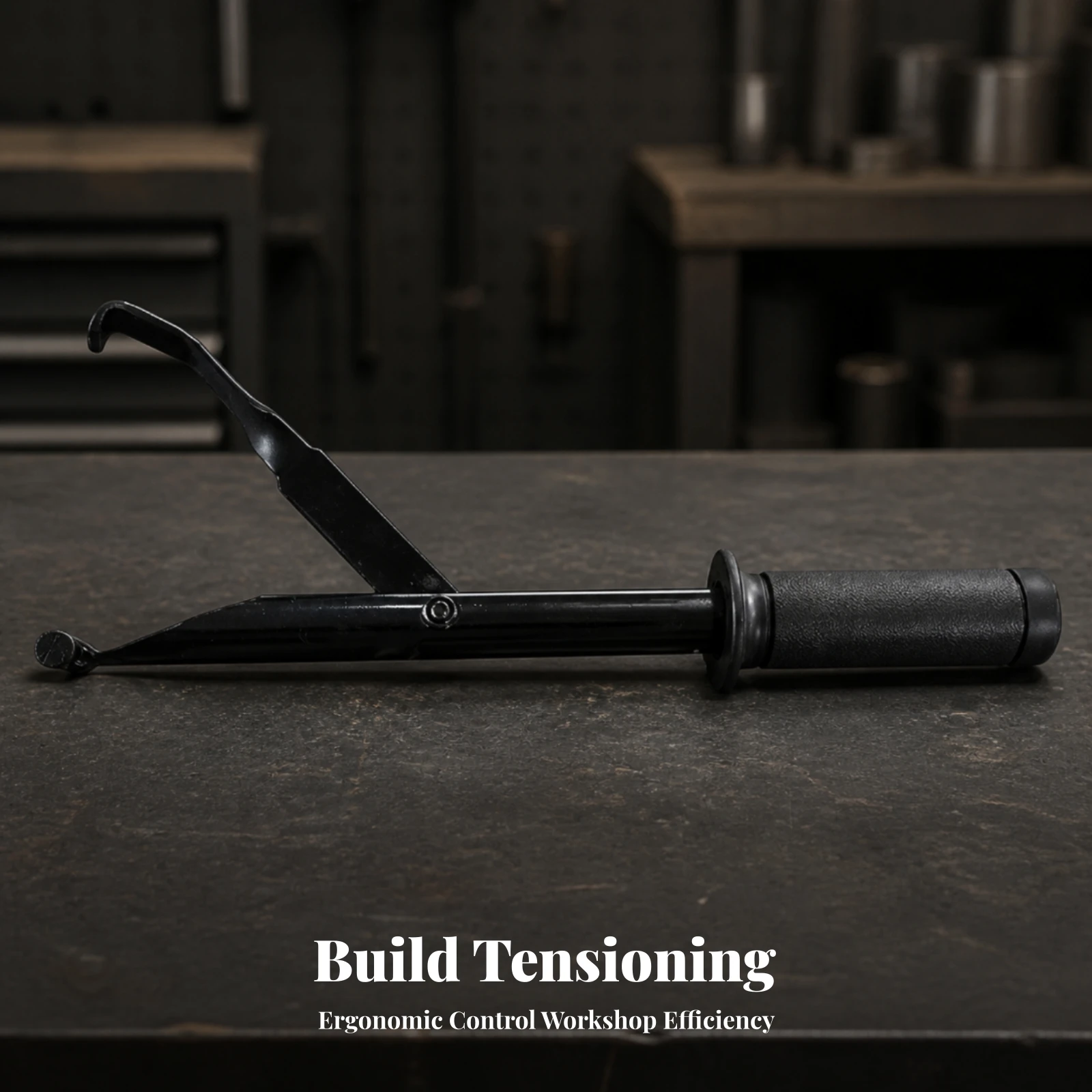 S-Shaped Spring Stretching Tool Textured Handle Lever Spring Stretcher Ergonomic Strong Load Capacity