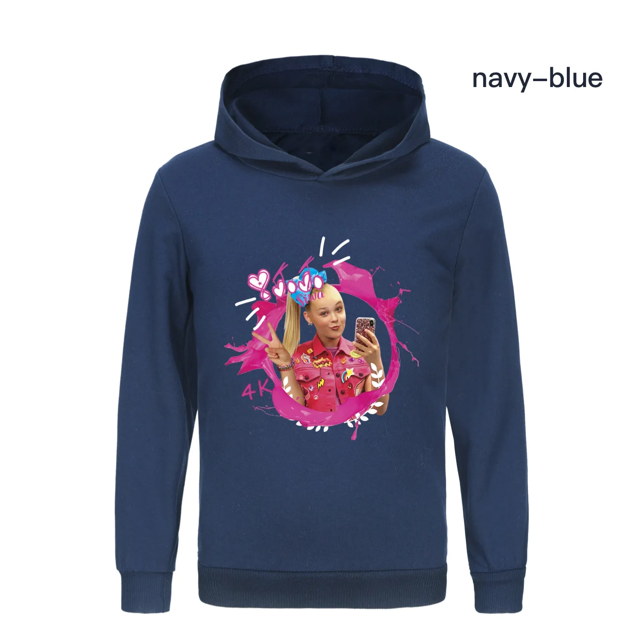 Kids Hoodies Clothes JOJO Siwa Cartoon Hoodie Baby Girl Sweatshirt Children Clothing Boys Cotton Costume Christmas T Shirt 2-14Y