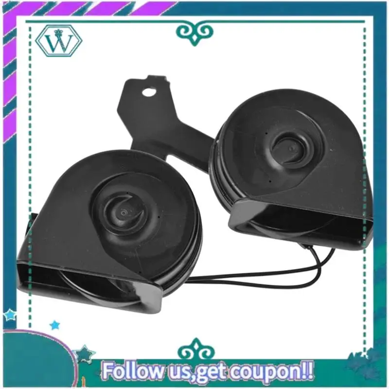 

AA92-Car Low And High Pitch Horn Assembly With Mounting Brackets For Ford F-150 Accessories 9L3Z-13832-A 9L3Z13832A 9L3Z13832AB